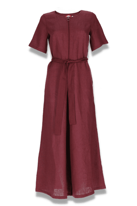 Main Image Laura plum jumpsuit