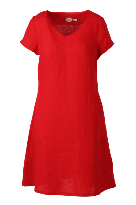 Main Image Hannalena red linnen dress