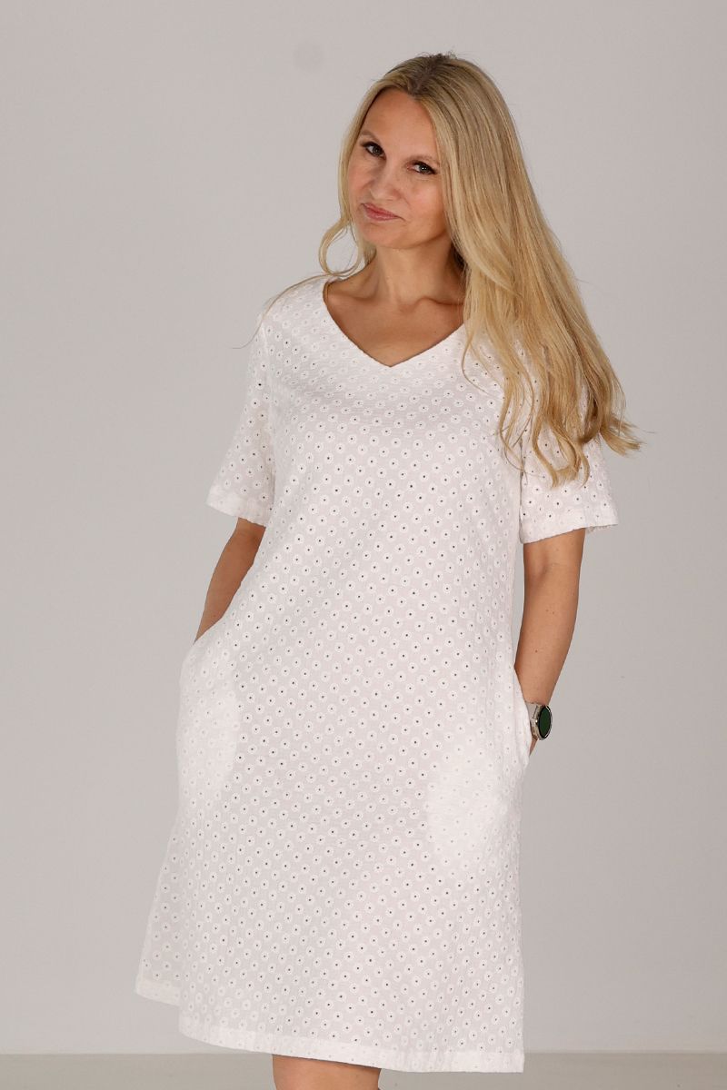 Loretta white dress