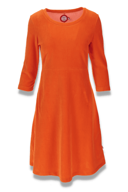 Main Image Elli dress babycord orange
